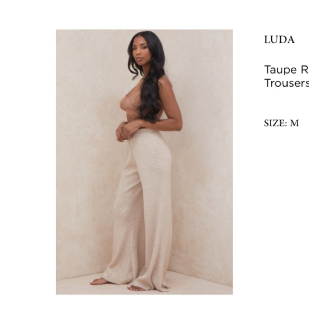 House of CB wide leg trouser
